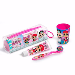 Cartoon L.O.L. SURPRISE Kit de Cuidado Dental con Neceser
