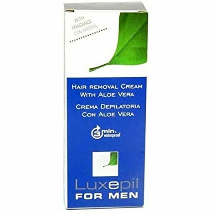 Crema Depilatoria Corporal Luxepil For Men Aloe Vera (150 ml) Crema Depilatoria Corporal Luxepil For Men Aloe Vera (150 ml)