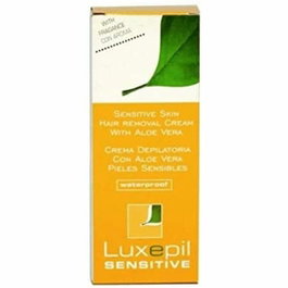 Luxepil Crema Depilatoria Sensitive con Espátula
