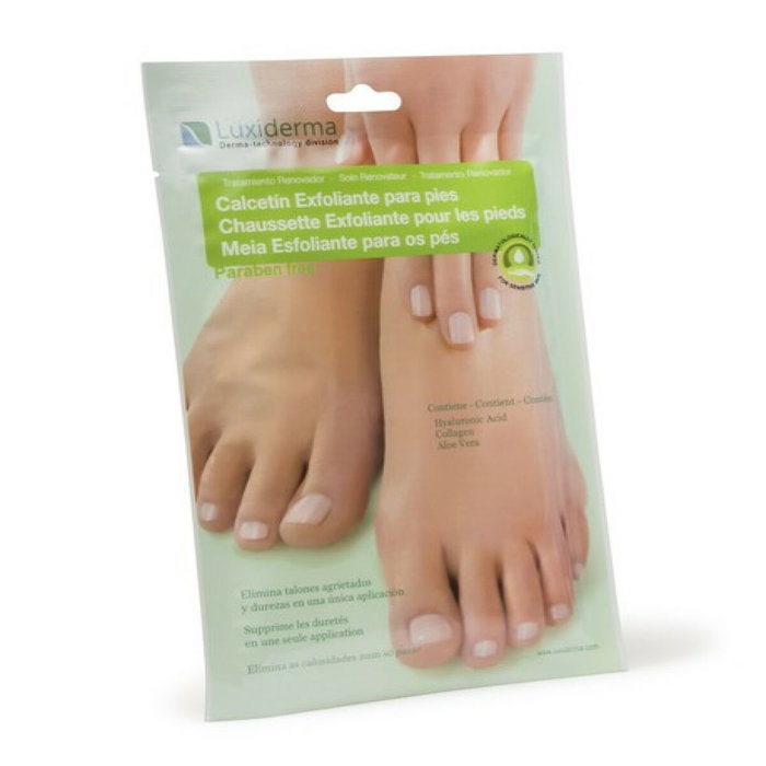 Luxiderma Calcetín Exfoliante para Pies Talla 20