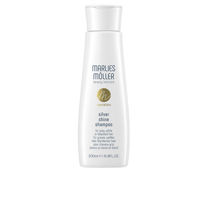 Marlies Möller Champú Neutralizador del Color Silver Shine 200ml Cabello Grises Blancos Marlies Möller Champú Neutralizador del Color Silver Shine 200ml Cabello Grises Blancos
