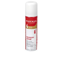 Mavala Mavadry Spray Secaesmalte Rápido en Segundos, 150 ml, Acabado Brillante y Protección Antidifuminado