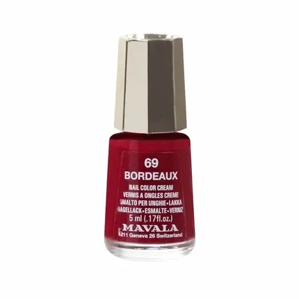 Mavala Laca de Uñas Nº 69 Bordeaux Miniatura