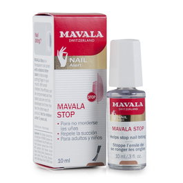 Mavala Stop - Tratamiento para Dejar de Morderse las Uñas, Sabor Amargo, Esmalte Transparente, 10 ml