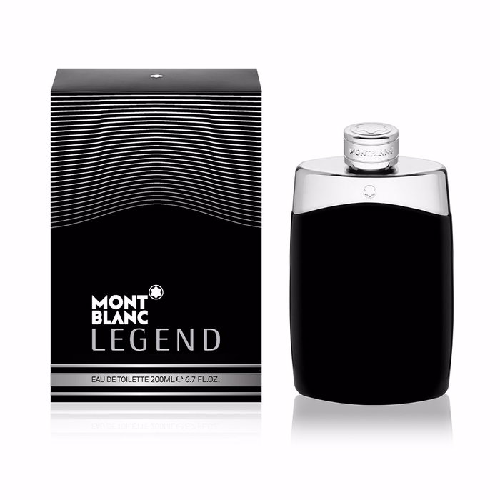 Montblanc Legend Eau de Toilette vaporizador para Hombre, Fragancia Masculina Fougère Aromática, 200 ml