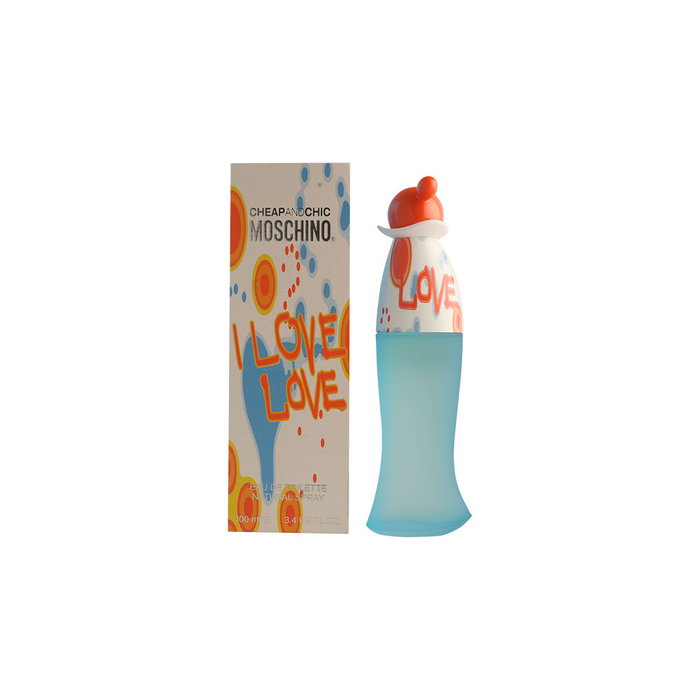 Moschino I Love Love Eau de Toilette Vaporizador 100 ml para Mujer - Fragancia Cítrica y Amaderada Moschino I Love Love Eau de Toilette Vaporizador 100 ml para Mujer - Fragancia Cítrica y Amaderada