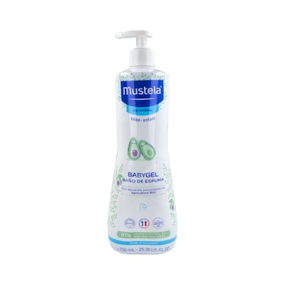 Mustela Babygel Baño de Espuma 750 ml