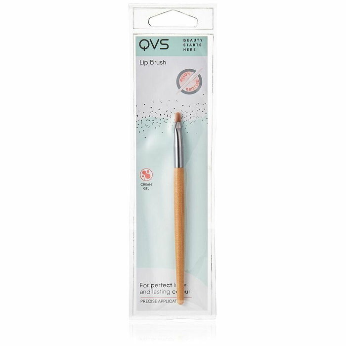 QVS Pincel Labios Cerdas Sintéticas Suaves para Aplicación Precisa y Profesional QVS Pincel Labios Cerdas Sintéticas Suaves para Aplicación Precisa y Profesional