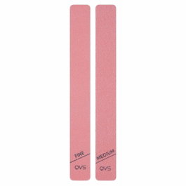 QVS Pack de 2 Limas de Uñas Acolchadas Verde