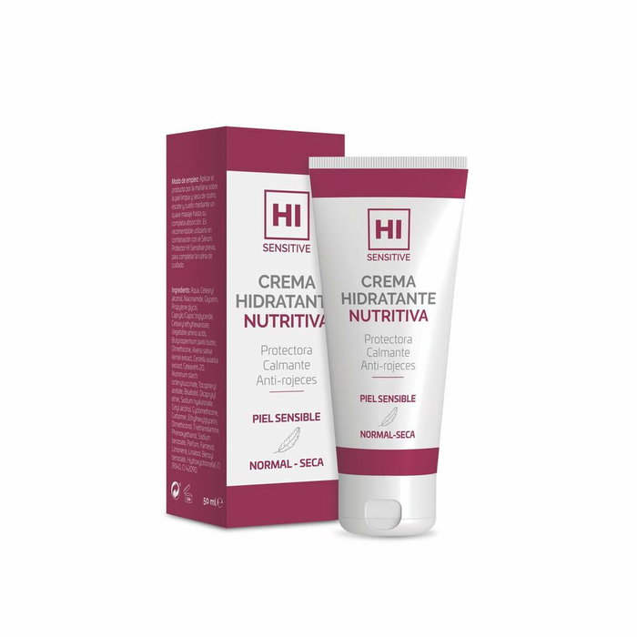 Hi Sensitive Crema Hidratante Nutritiva Anti Rojeces