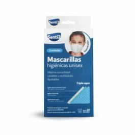 Senti2 Mascarilla Higiénica para Niño, 2 Unidades