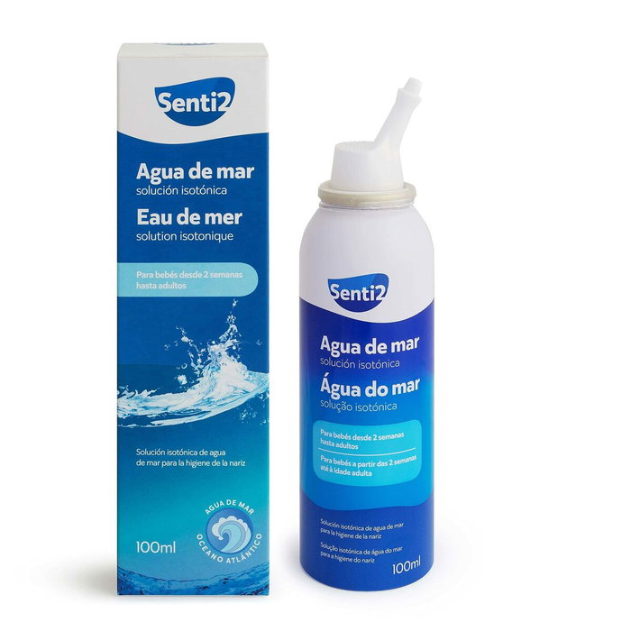 Senti2 Spray Nasal Agua de Mar Isotónica 100 ml Senti2 Spray Nasal Agua de Mar Isotónica 100 ml