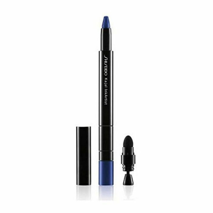 Shiseido #08 KAJAL INKARTIST Lápiz Ojos Multifuncional 4 en 1: Kajal, Delineador, Sombra, Cejas - Resistente al Agua Gunjo Blue 0,8g