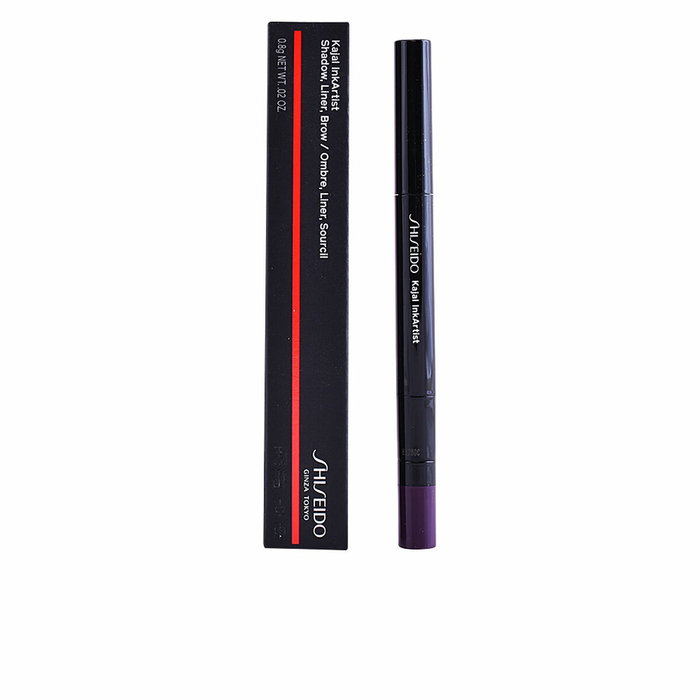 Shiseido #08 KAJAL INKARTIST Lápiz Ojos Multifuncional 4 en 1: Kajal, Delineador, Sombra, Cejas - Resistente al Agua Gunjo Blue 0,8g
