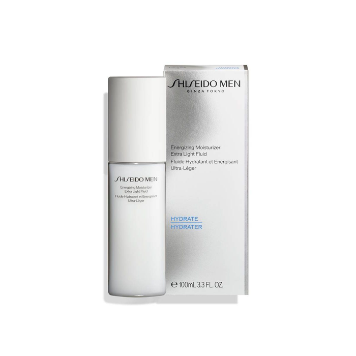 Shiseido Men Energizing Moisturizer Extra Light Fluid 100 ml