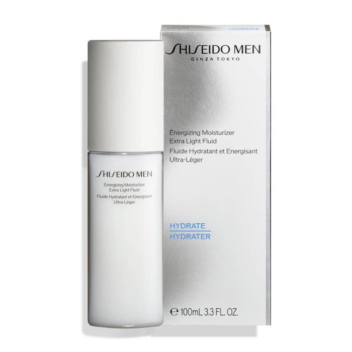 Shiseido Men Energizing Moisturizer Extra Light Fluid 100 ml