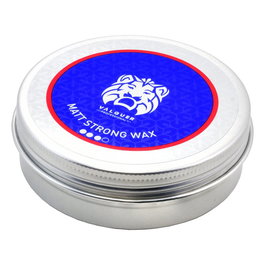 Valquer Cera Mate Fuerte 100 mL - Fijación Duradera y Acabado Natural, Define y Controla el Peinado con Protección UV