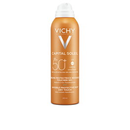 Vichy Capital Soleil Spray Protector Solar Corporal Invisible Tacto Seco SPF50+ 200 ml para Piel Sensible