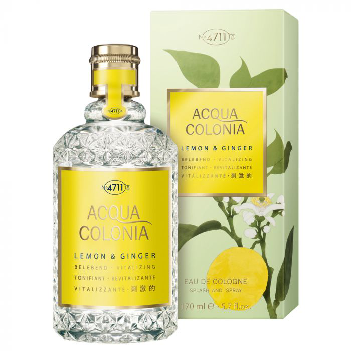 4711 Acqua Colonia Lemon & Ginger Eau De Cologne 170 ml Vaporizador 4711 Acqua Colonia Lemon & Ginger Eau De Cologne 170 ml Vaporizador