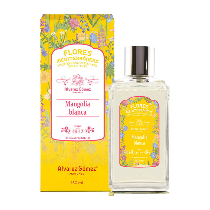 Alvarez Gomez Flores Mediterraneas Magnolia Blanca Eau de Toilette 150 ml