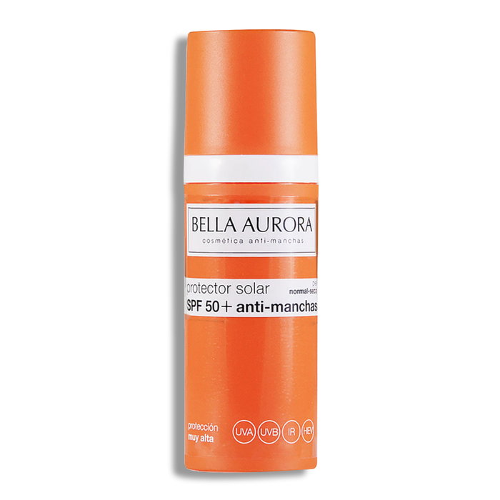 Bella Aurora Protector Solar Facial SPF 50+ Antimanchas No Sebo 50 ml Bella Aurora Protector Solar Facial SPF 50+ Antimanchas No Sebo 50 ml