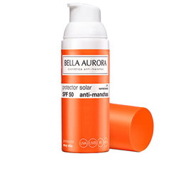Bella Aurora Protector Solar Facial Anti-Manchas Piel Secas SPF50+ 50 ml
