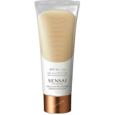 Sensai Silky Bronze Crema Protectora Celular Corporal SPF50+ 150ml