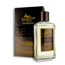 Alvarez Gomez Agua de Colonia Concentrada Barbería 150 mL - Fragancia Masculina Cítrica, Aromática y Amaderada para Uso Diario