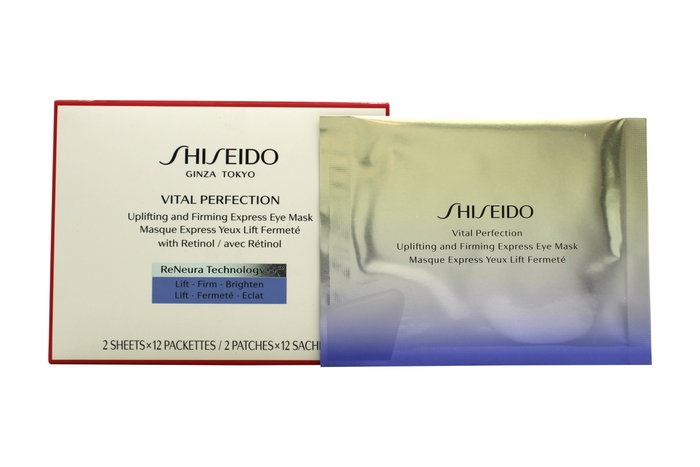 Shiseido Vital Perfection Uplifting & Firming Express Eye Mask 12 x 2 Sheets