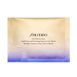 Shiseido VITAL PERFECTION Mascarilla Reafirmante Express para Contorno de Ojos, Anti Arrugas, Ojeras y Bolsas, 12 Parches
