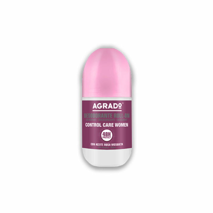 Agrado Desodorante Roll On Control Care Rosa Mosqueta