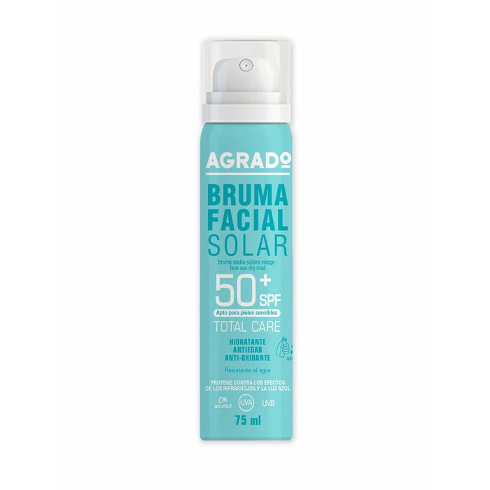 Agrado Bruma Facial Solar SPF50 75ml Agrado Bruma Facial Solar SPF50 75ml