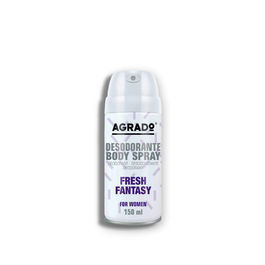 Agrado Desodorante Body Spray Fresh Fant para Mujer con Aroma Fresco y Cítrico - Protección Diaria Refrescante