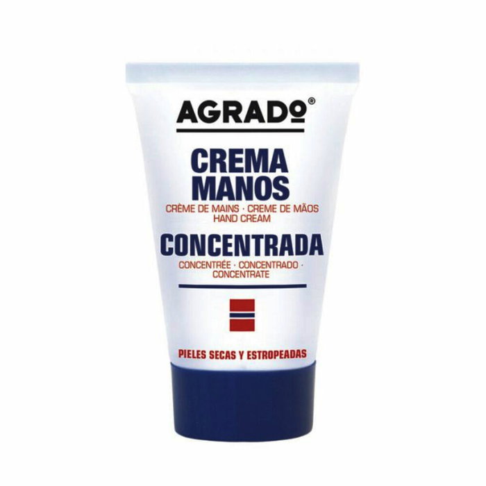 Agrado Crema de Manos Concentrada con Glicerina y Manteca de Karité 50 ml