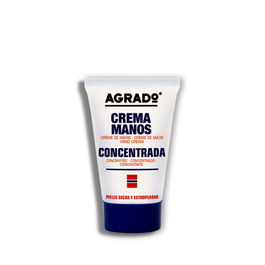 Agrado Crema de Manos Concentrada con Glicerina y Manteca de Karité 50 ml - Cuidado Intensivo y Protección