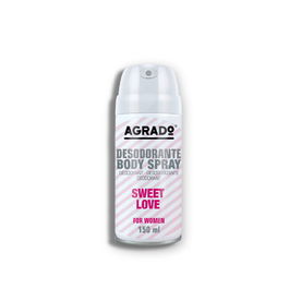 Agrado Desodorante en Spray Sweet Love - Protección y Frescura Diaria con Aroma Dulce para Todo Tipo de Pieles