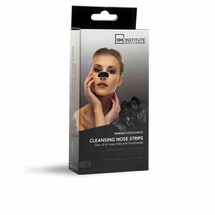 Idc Institute Cleansing Nose Strips de carbón, 5 unidades Idc Institute Cleansing Nose Strips de carbón, 5 unidades