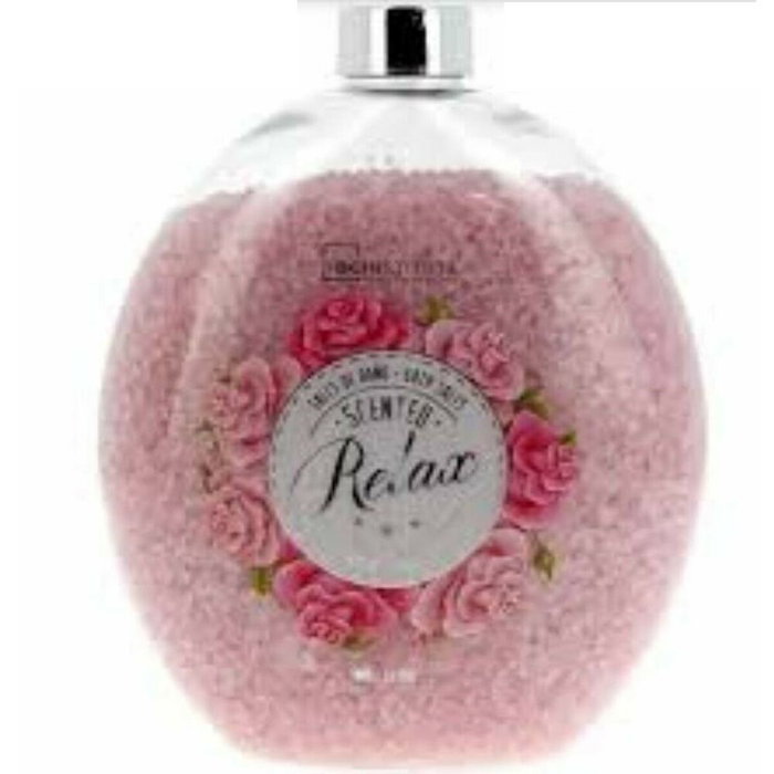 IDC INSTITUTE Sales de Baño Scented Relax Rosas 900 g