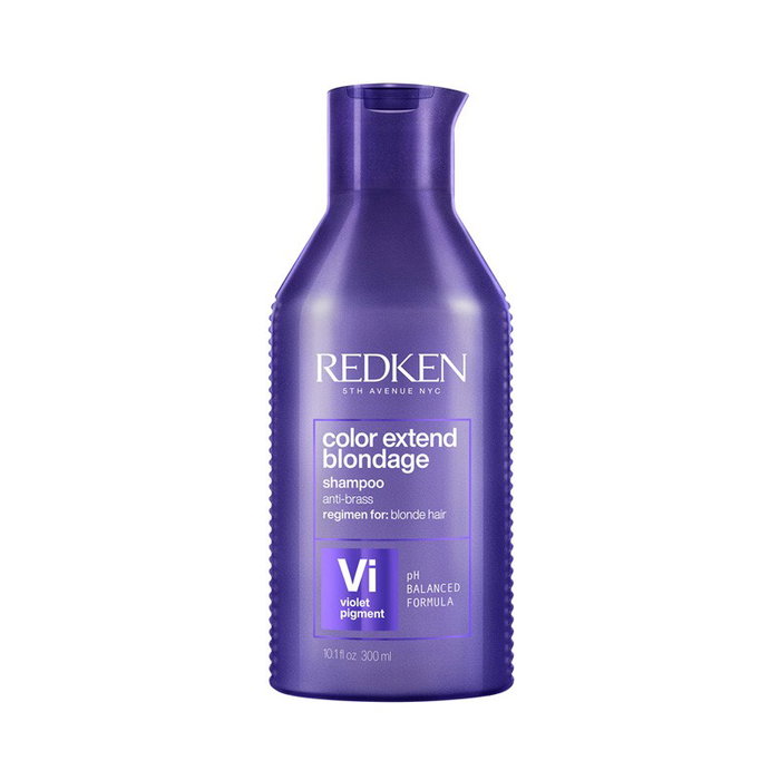 Redken Champú Color Extend Blondage para Cabello Rubio 300ml: Neutraliza Cobrizos y Aporta Rubio Frío con Nuevo Formato Redken Champú Color Extend Blondage para Cabello Rubio 300ml: Neutraliza Cobrizos y Aporta Rubio Frío con Nuevo Formato