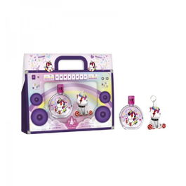 Air-Val Eau My Unicorn Eau de Toilette para Niña 50ml + Lip Gloss