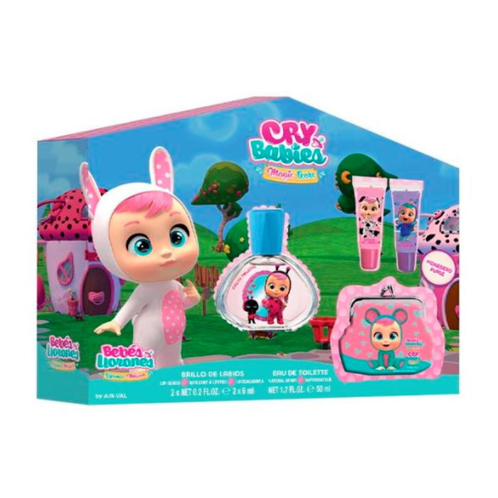 Air-Val Cry Babies Set Eau de Toilette 50ml + 2 Brillos Labiales