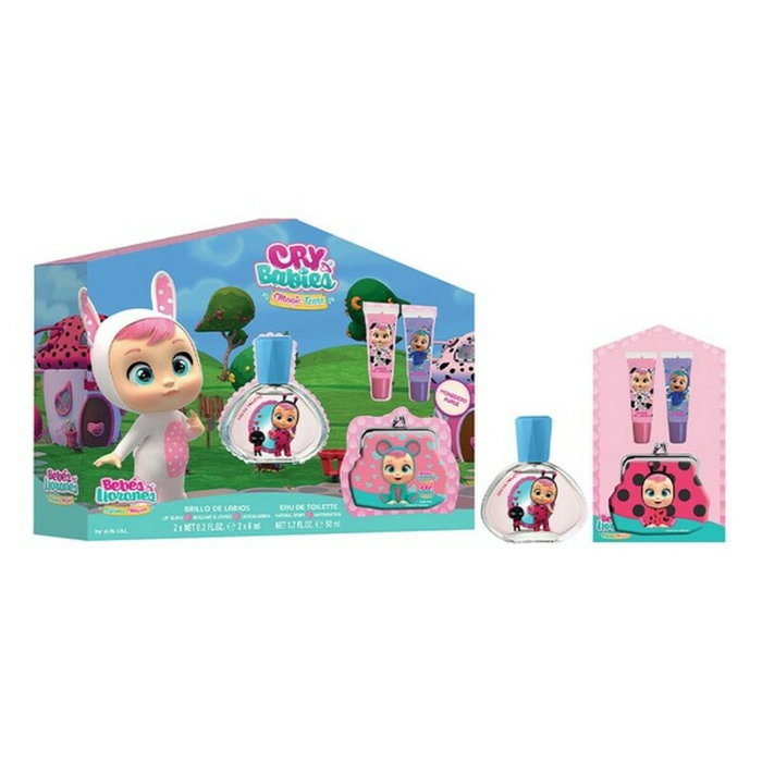 Air-Val Set Cry Babies Eau de Toilette 50 ml con 2 Lip Gloss