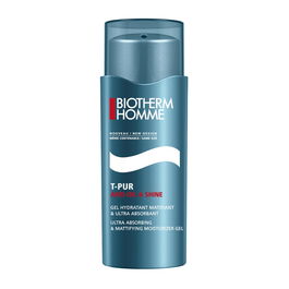 Biotherm Homme T-Pur Loción Anti-Oil & Shine para Piel Grasa con Brillo, 200 mL