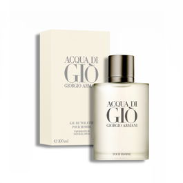 Giorgio Armani Acqua Di Gio Pour Homme Eau de Toilette Vaporizador 100ml - Fragancia Acuática Aromática con Notas de Bergamota, Romero y Cedro