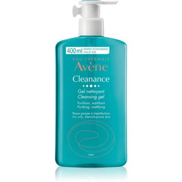 Avène CLEANANCE gel limpiador para piel grasa y tendencia acneica, 400 ml