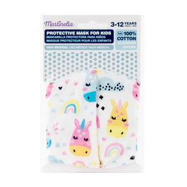 Martinelia Kid's Unicorn Mask Mascarilla Infantil