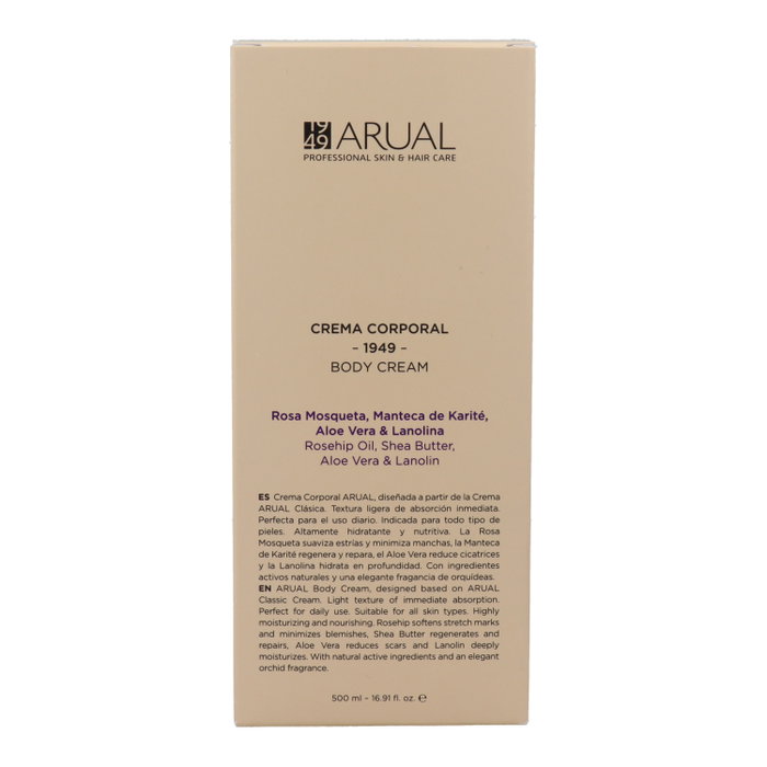Arual Crema Corporal Rosa Mosqueta 500 ml Arual Crema Corporal Rosa Mosqueta 500 ml