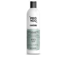 Revlon PROYOU the balancer shampoo Champú Anticaspa para Mujer con Zinc y Extractos Naturales, 350 ml