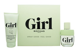 Rochas Girl Gift Set 60ml EDT + 100ml Shower Gel