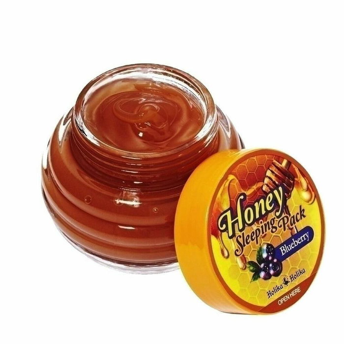 Holika Holika Honey Masc. Facial Noche 90 Arándanos Holika Holika Honey Masc. Facial Noche 90 Arándanos
